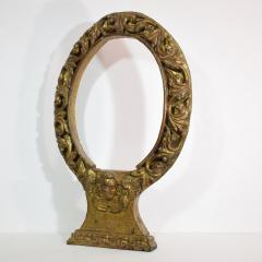 17th Century Spanish Giltwood Baroque Altarpiece with Angel Head - 4111640