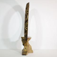 17th Century Spanish Giltwood Baroque Altarpiece with Angel Head - 4111643