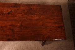 17th Century Spanish Table In Oak And Chestnut - 2885009