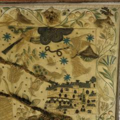 17th Century Stumpwork Picture Depicting The Binding of Isaac - 4647812
