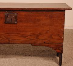 17th Century Sword Chest Plank Chest In Oak - 3102936