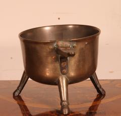 17th Century Tripod Apothecary Skillet Dated 1698 From The Ward Rvmens Family - 2698014