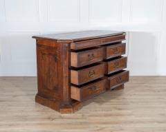 17th Century Tuscan Walnut Chest of Drawers with Maple Inlay - 4367865