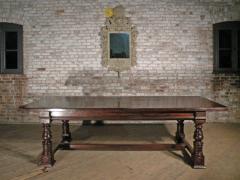 17th Century Walnut Bolognese Italian Baroque Dining Table - 622699