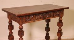 17th Century Walnut Side Table Or Console Spain - 4129294