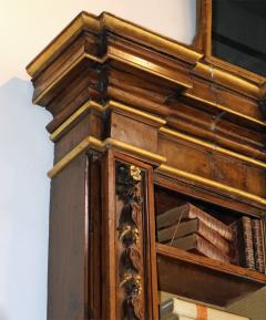 17th Century Walnut and Parcel Gilt Tuscan Palazzo Archival Bookcase - 3501365