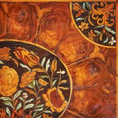 17th Century William and Mary Floral Marquetry Olive Oyster Lace Box Circa 1685 - 3288812