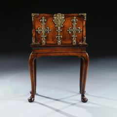 17th Century William and Mary Period Kingwood Strong Box - 3974927