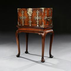 17th Century William and Mary Period Kingwood Strong Box - 3974928