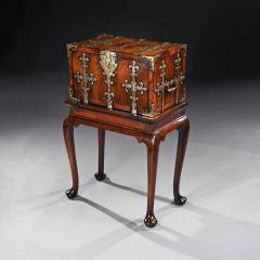 17th Century William and Mary Period Kingwood Strong Box - 3974929