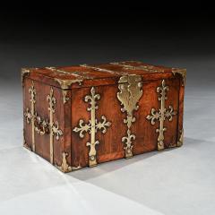 17th Century William and Mary Period Kingwood Strong Box - 3974934