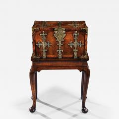 17th Century William and Mary Period Kingwood Strong Box - 3976699