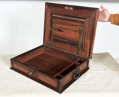 17th c Dutch Colonial Macassar Ebony Document Box - 4117925