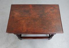 17th c English Corkscrew Leg Table - 3459111