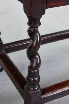 17th c English Corkscrew Leg Table - 3459112