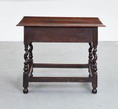 17th c English Corkscrew Leg Table - 3459117