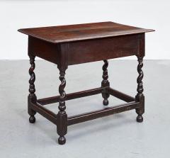 17th c English Corkscrew Leg Table - 3459118