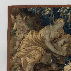 17th c French Aubusson Tapestry Fragment - 3565688