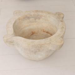 17th c Massive Italian Marble Pharmacy Mortar - 3113967