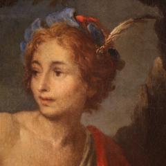 17th century Italian painting David with the Head of Goliath - 4331108