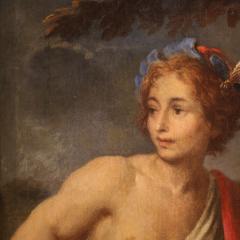 17th century Italian painting David with the Head of Goliath - 4331112