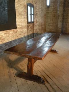 17th century Southern French Rustic Trestle Table - 684612