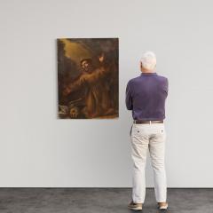 17th century religious painting Saint Francis of Assisi - 4309531