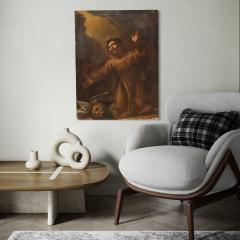 17th century religious painting Saint Francis of Assisi - 4309532