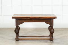 17thC Dutch Oak Draw leaf Centre Table - 3678160