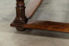 17thC Dutch Oak Draw leaf Centre Table - 3678166