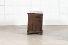 17thC English Carved Oak Mule Chest - 4377241