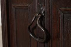 17thC English Panelled Oak Coffer - 4378169