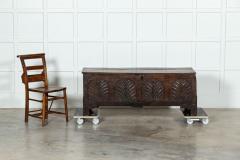 17thC English Vernacular Oak Coffer - 3297739