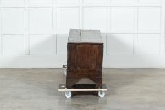 17thC English Vernacular Oak Coffer - 3297740