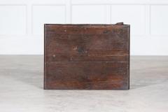 17thC William Mary Oak Fruitwood Lowboy Side Table - 2820413