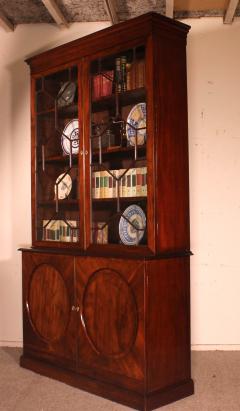 18 Century Hepplewhite Bookcase In Mahogany Circa 1775 - 3073380