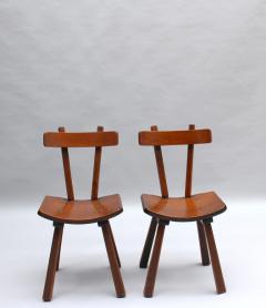 18 French 1960s Solid and Laminated Wood Chairs - 2935734