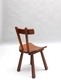 18 French 1960s Solid and Laminated Wood Chairs - 2935785