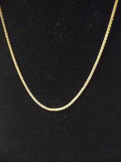 18 Sterling Silver Rope Link Necklace - 3870555