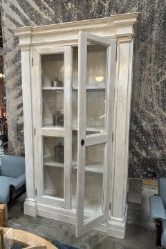 1800s Handmade Italian Poplar Wood Cabinet - 2893178