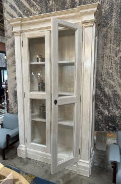 1800s Handmade Italian Poplar Wood Cabinet - 2893179