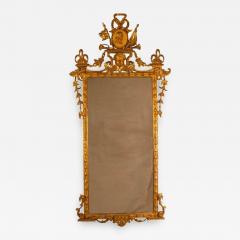 1810 Neoclassical Italian Giltwood Mirror - 1529449