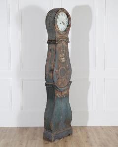 1822 Swedish Folk Art Tall Case Clock with Original Paint - 4313684