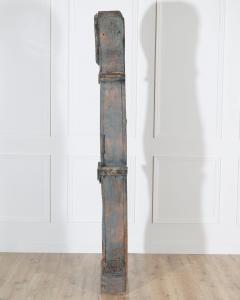 1822 Swedish Folk Art Tall Case Clock with Original Paint - 4313685