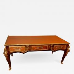 1880 1900 Flat Desk Napol on III Has l Espagnolette in the Style of Cressent - 2417054