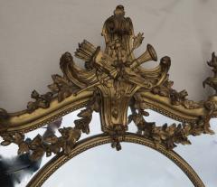 1880 Mirror Parecloses Gilded with Fire Urns - 2475839