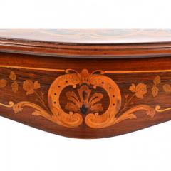 1880s French Table with Marquetry and Ormolu Mounts - 167873