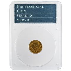 1885 G 1 Gold Dollar PCGS PR66 CAC RATTLER  - 4598511