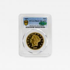 1887 20 Liberty Head PCGS PR65 DCAM CAC - 4512108