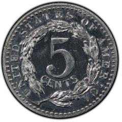 1896 5C J 1772 Patterns PCGS PR63 - 4639333